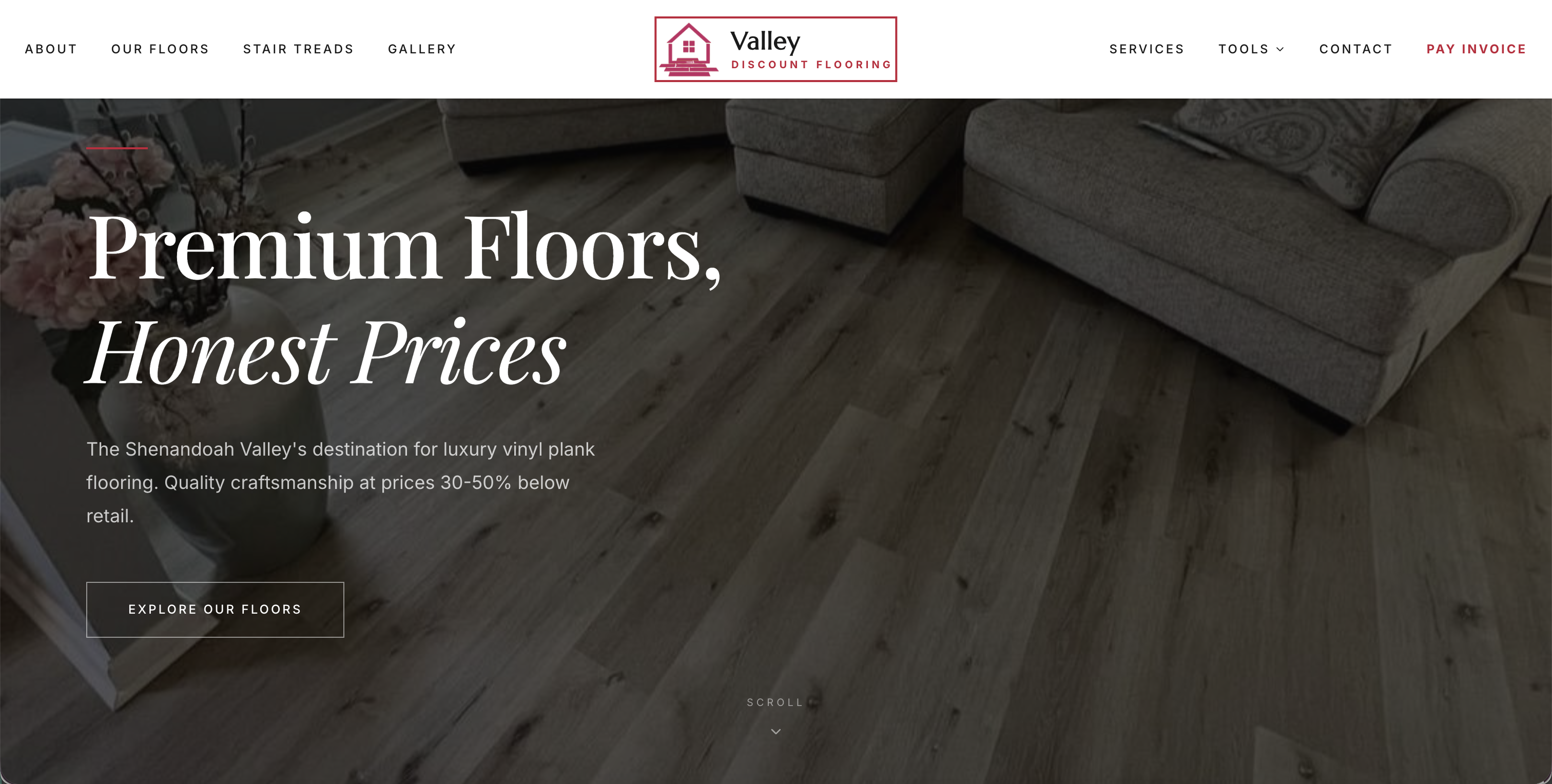 Customer-Facing Website